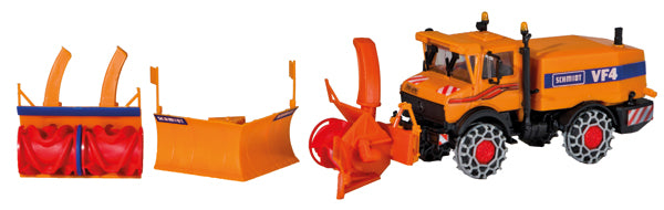 Kibri 15011 1/87 Unimog Rotary Snow Plow Model Kit