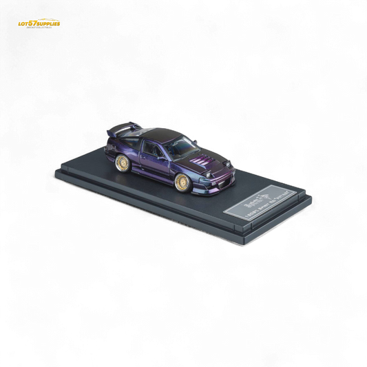 MicroTurbo Nissan 180SX Spirit Rei Purple Chameleon 1:64