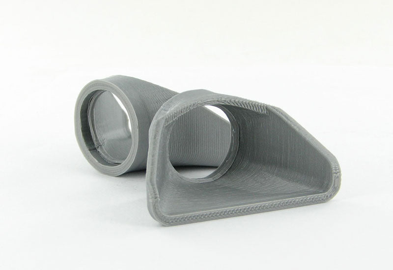 3D To Scale 50-126-GY 1/50 Concrete Flared Culvert Ends, 2 Pack