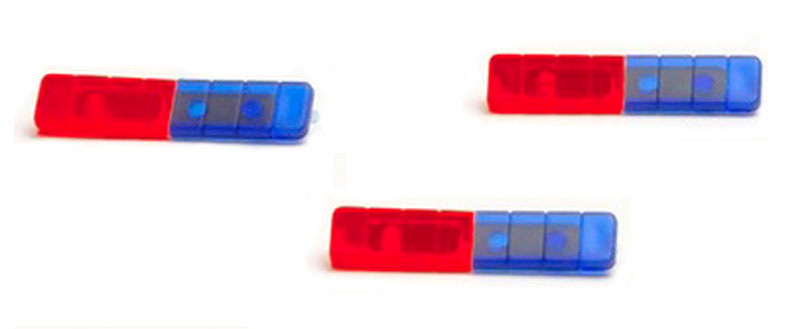 Herpa 054164 1/87 Scale Nautech Spectra Led Warning Light Bars 6 Pieces