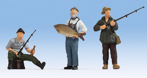 Noch 17870 O Scale Anglers - Fishermen -- pkg(3)