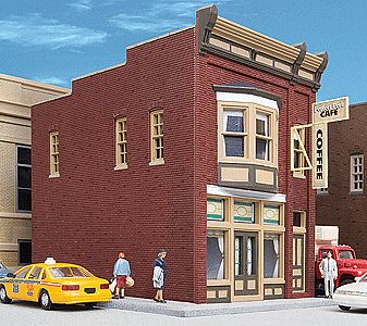 Walthers Cornerstone 933-3468 HO Scale Perfect Perk Cafe -- Kit