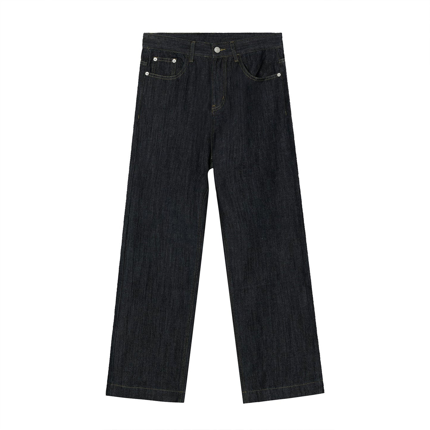 Mid Rise Jeans with Pockets