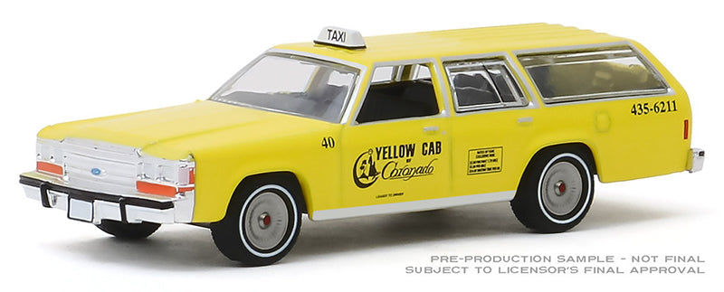 Greenlight 30122 1/64 Scale Yellow Cab Co. Of Coronado California