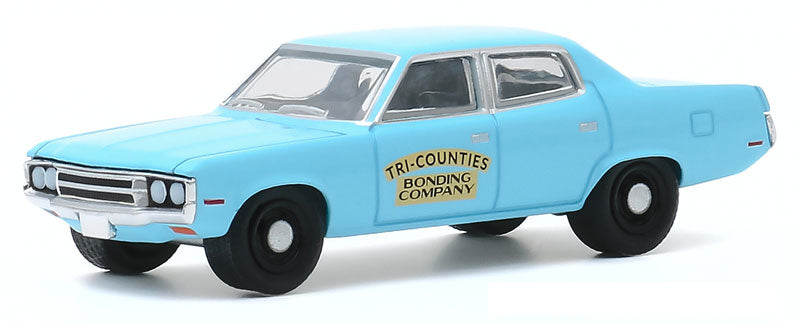 Greenlight 30153 1/64 Scale Tri-Counties Bonding Company - 1971 Amc Matador