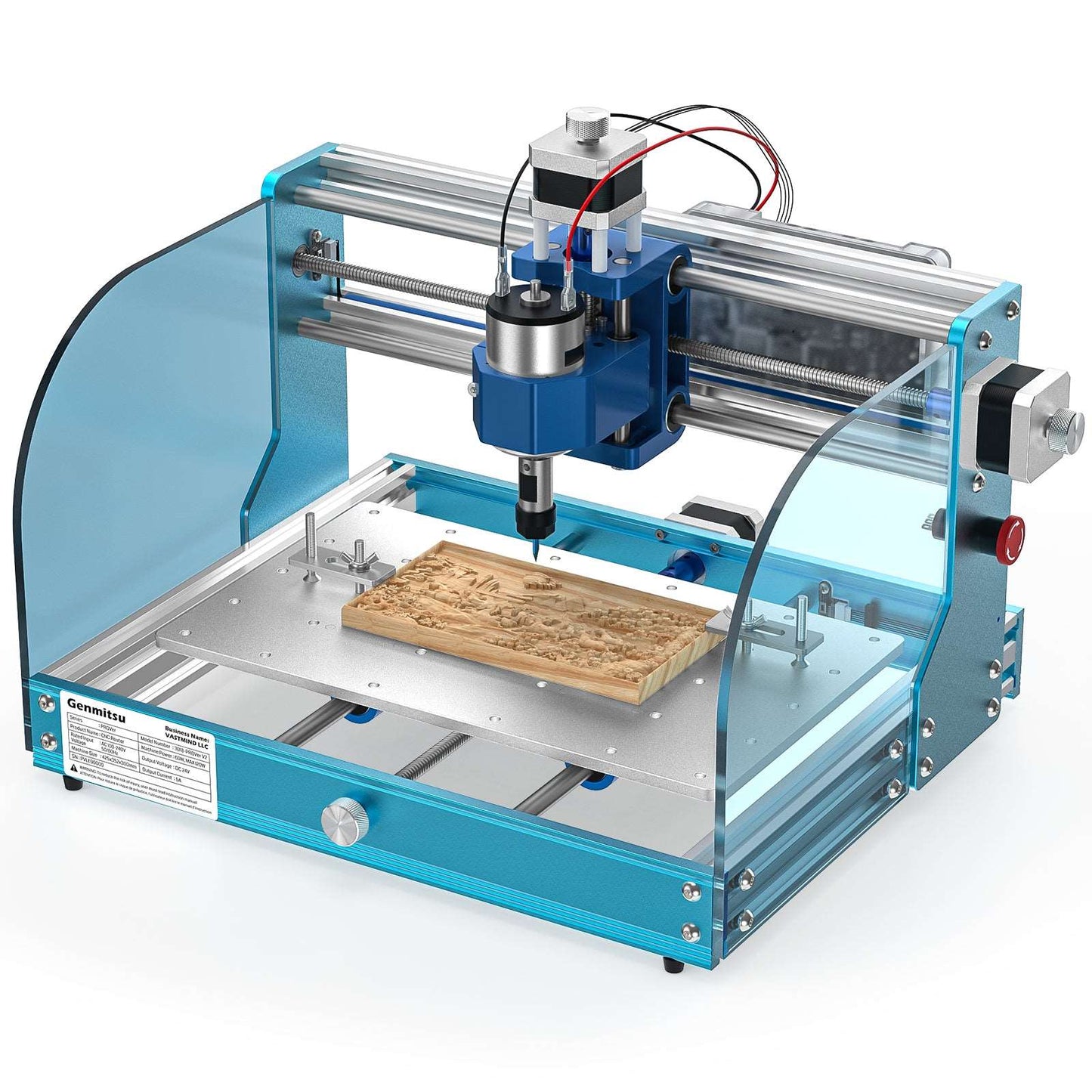 3018-PROVer V2 Desktop CNC Router Kit, Semi Assembled For Entry Level User