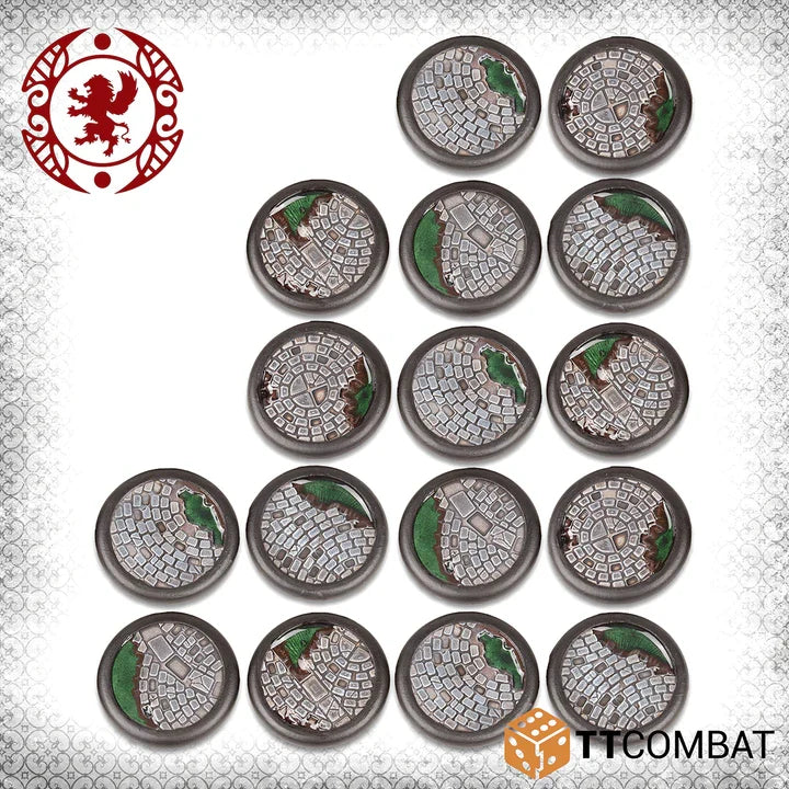 Carnevale - TTCGR-ACC-017 - 30mm Sunken Plaza Bases