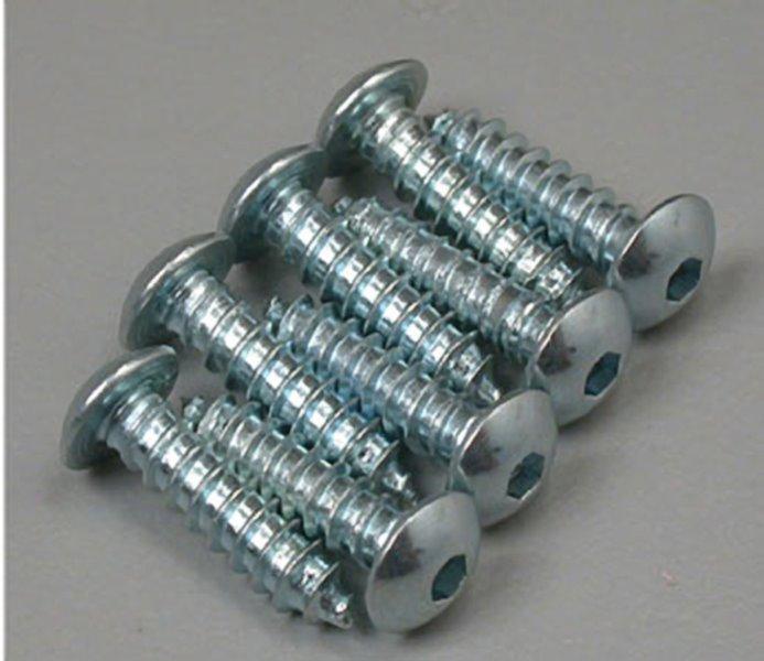 Great Planes GPMQ3130 Button Head Sheet Metal Screws 6x1/2" (8)