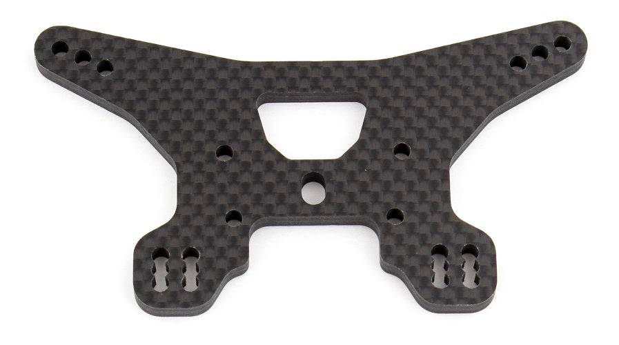 Team Associated 92012 Rear Shock Tower Woven Carbon Fiber RC10B64D