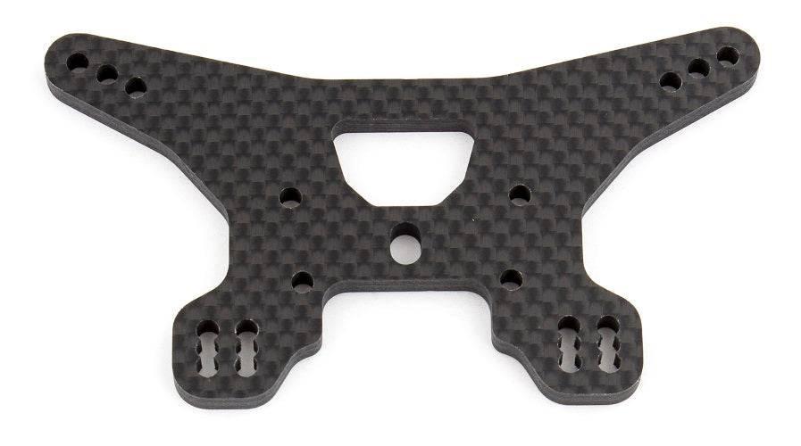 Team Associated 92012 Rear Shock Tower Woven Carbon Fiber RC10B64D