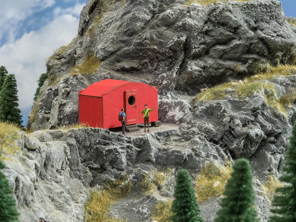 Noch 14694 N Scale Anniversary Ridge Temporary Camp - Bivouac - Laser-Cut Minis -- Laser-Cut Wood Kit - 1-1/4 x 11/16 x 3/4" 3.1 x 1.7 x 1.9cm