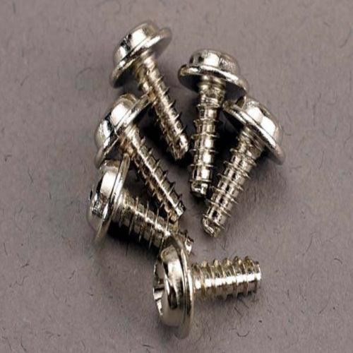 Traxxas 3290 ESC Mounting Plate Washerhead Screws (6) 3 x 8-mm Nitro Slash