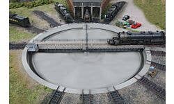 Walthers Cornerstone 933-2859 HO Motorized 130' Turntable DC/DCC