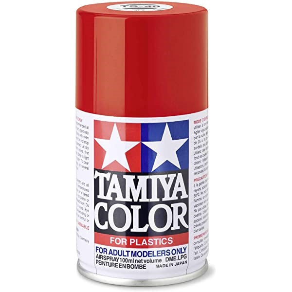 Tamiya TAMTS-49 Bright Red Spray Lacquer 100ml TAM85049