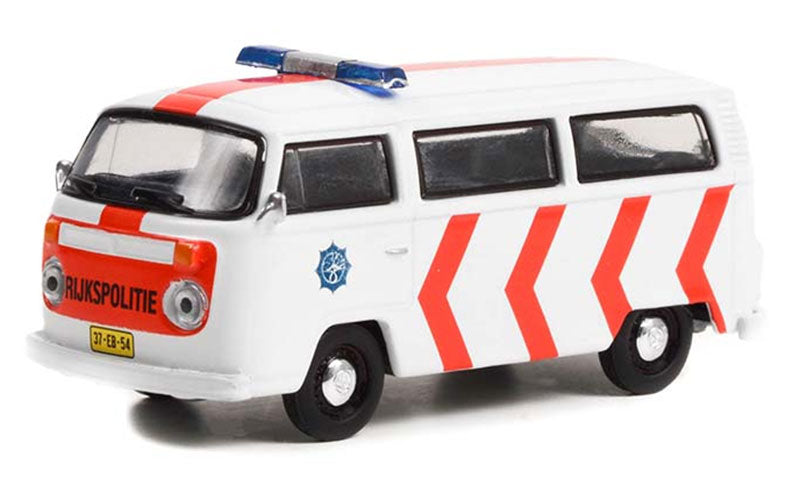 Greenlight 36050-B 1/64 Scale Policia Militar Brazil - 1972 Volkswagen Type 2