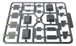 Walthers Cornerstone 933-4559 HO Bridge Shoes and Adapters Kit