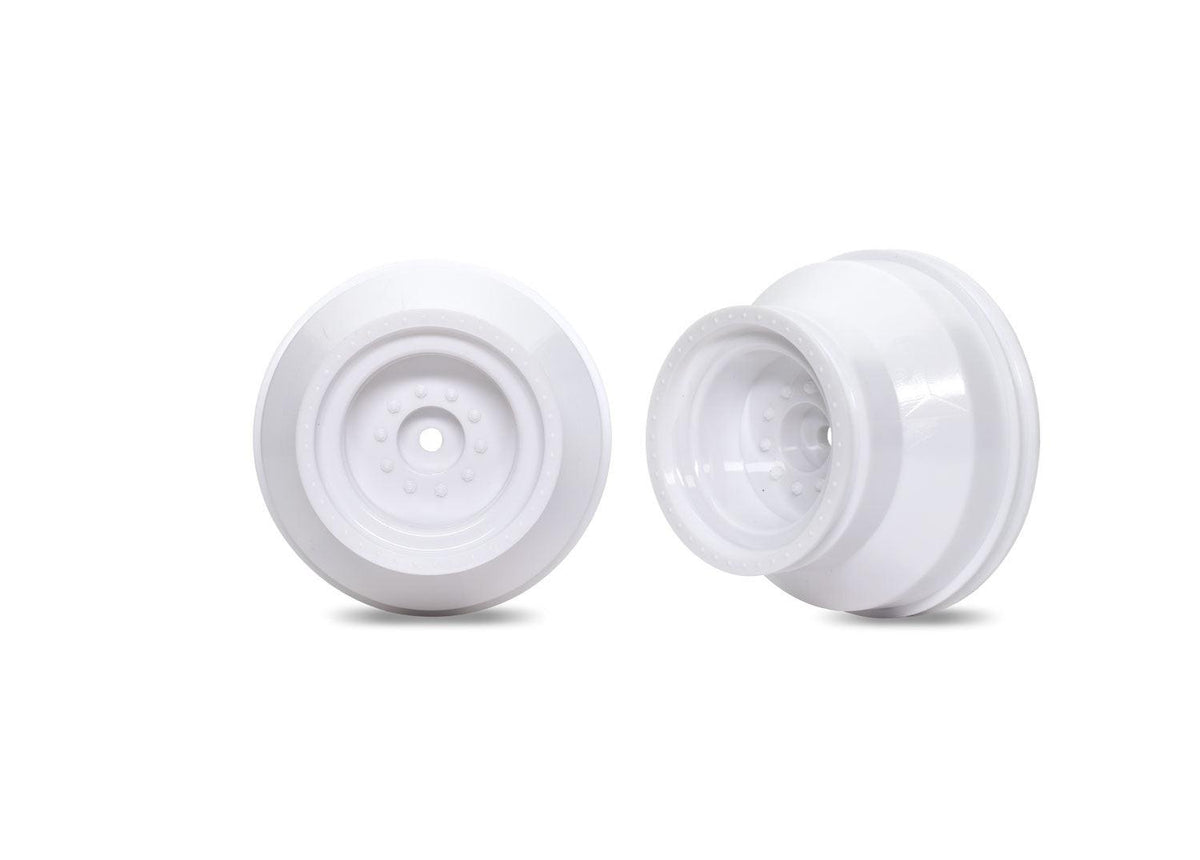 Traxxas 3664-WHT Monster Truck Dual-Profile White Wheels (2)