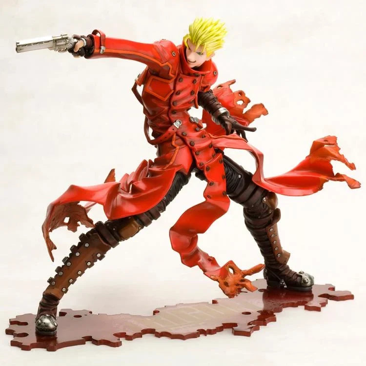 Trigun: Badlands Rumble ArtFX J Vash the Stampede (Renewal Package Ver.) 1/8 Scale Figure
