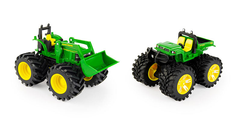 Ertl 37563 Scale John Deere Monster Treads Vehicle 2-Pack