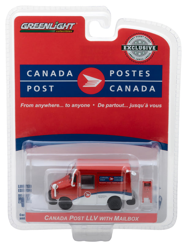 Greenlight 29889-CASE 1/64 Canada Post LLV Mailbox Case