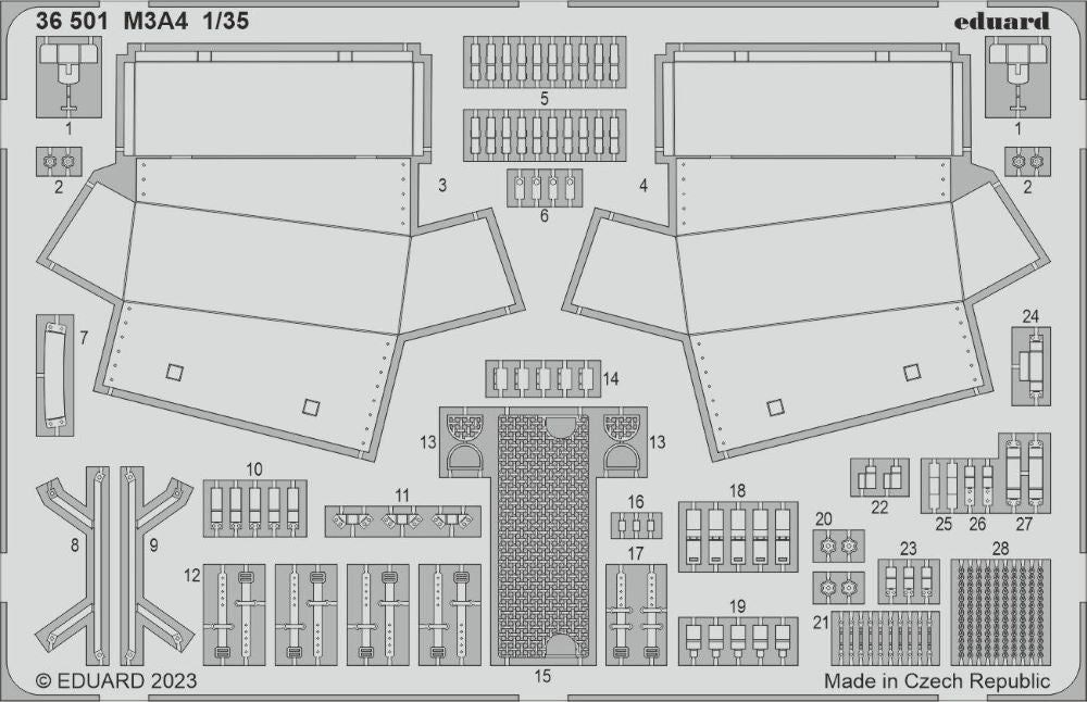 Eduard 36501 1/35 Armor- M3A4 for ILK