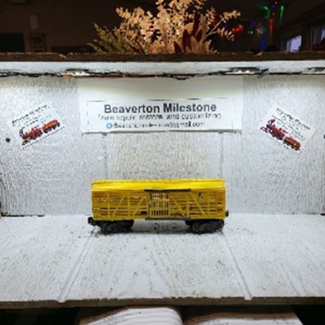 LIONEL LINES STOCK CAR, 49-55 VARIATION (B) NO DECAL