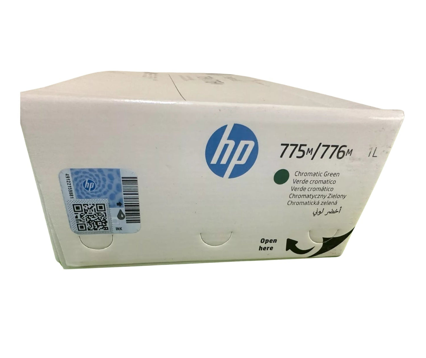 New, Pre-Owned - HP 775M/776M High Yield Crhomatic Green Ink Cartridge, 3WW87A