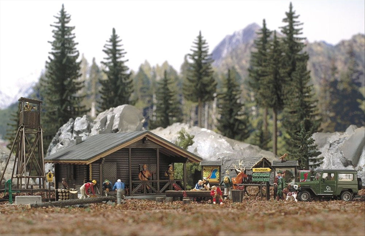 Busch 6042 HO Scale Forest Recreational Accessory Set