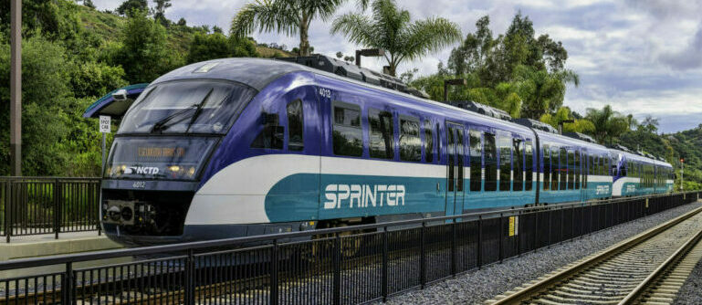 Piko 52096 HO Scale NCTD Sprinter 4007 Diesel, Non-Sound