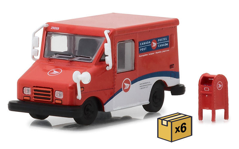 Greenlight 29889-CASE 1/64 Scale Canada Post - Long-Life Postal Delivery Vehicle Llv