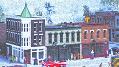 Walthers Cornerstone 3029 HO Scale Merchant's Row II Kit