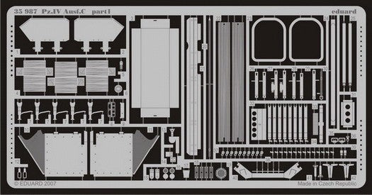 Eduard 35987 1/35 Armor- Pz IV Ausf C for DML