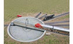 Walthers Cornerstone 933-2851 HO Motorized 110' Turntable Assembled