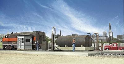 Walthers Cornerstone 2908 HO Scale Diesel Fueling Facility Kit