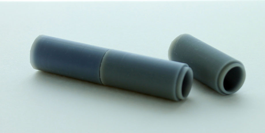 3D To Scale 87-125-GY 1/87 Concrete 36 Culvert, Grey 3-Pack