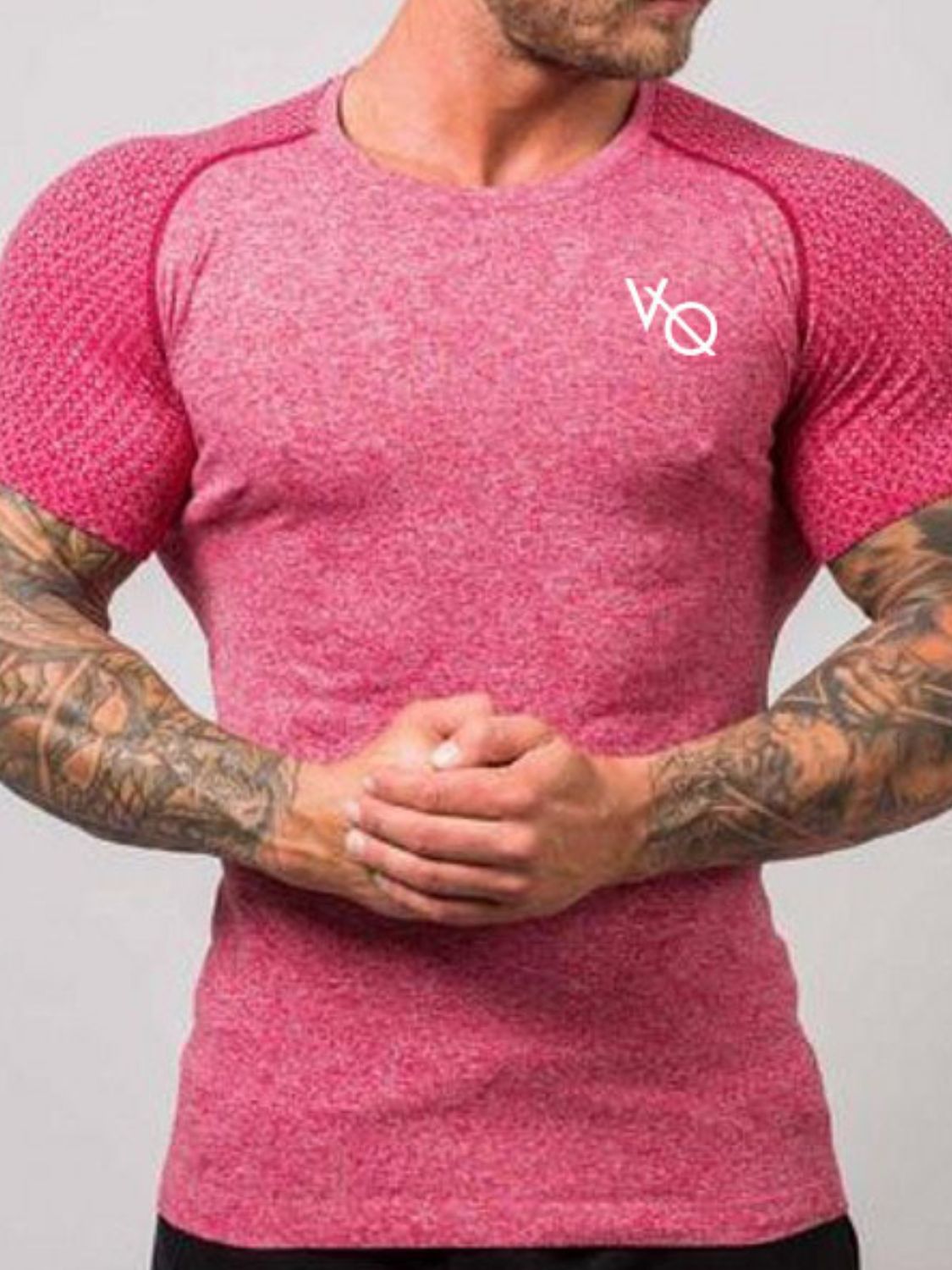 Men's Round Neck Short Sleeve T-Shirt