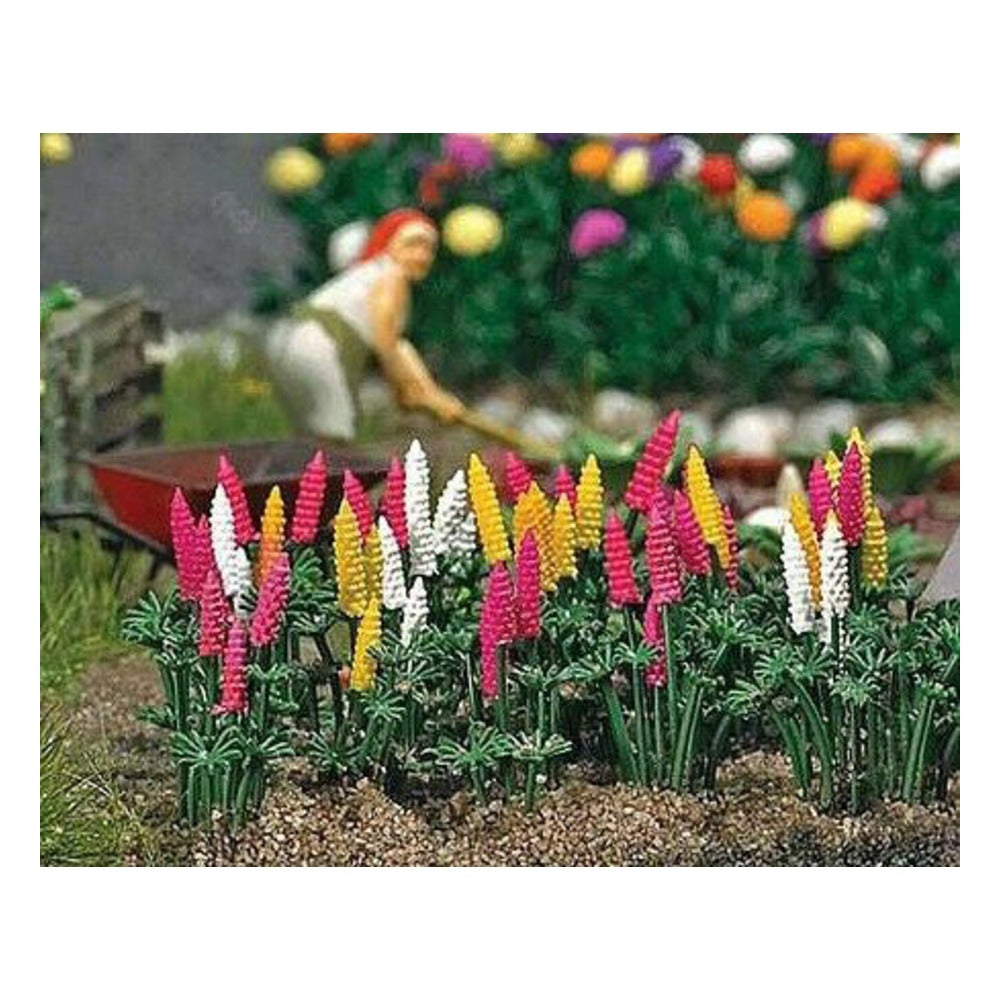 Busch 9793 HO Scale Garden Lupine Plant Kit, pkg(8)