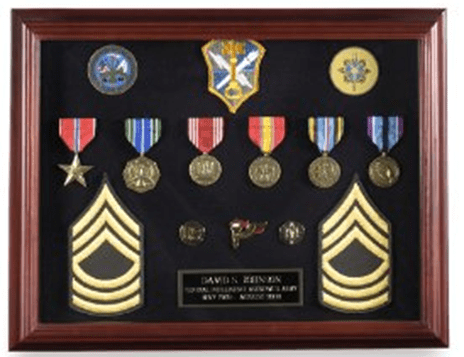 Shadow box Display Frame - 16 x 12” with Cherry Finish