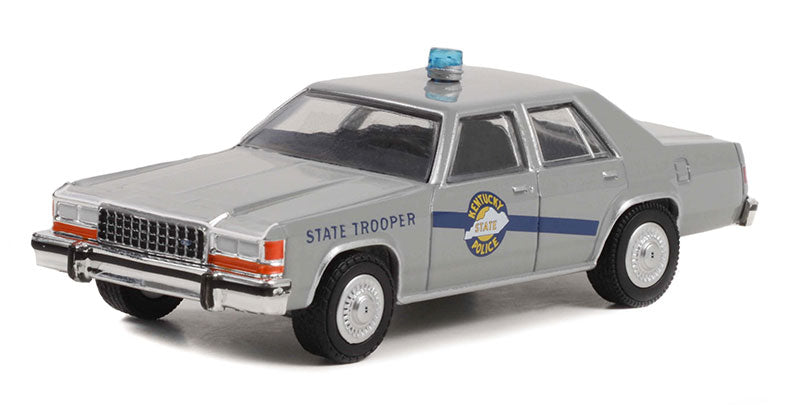 Greenlight 44960-D 1/64 Scale Kentucky State Police - 1983 Ford Ltd Crown
