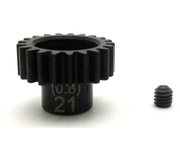Kyosho KYOPNGS0821 Steel Pinion Gear (21T/0.8M Degree, 5.0)