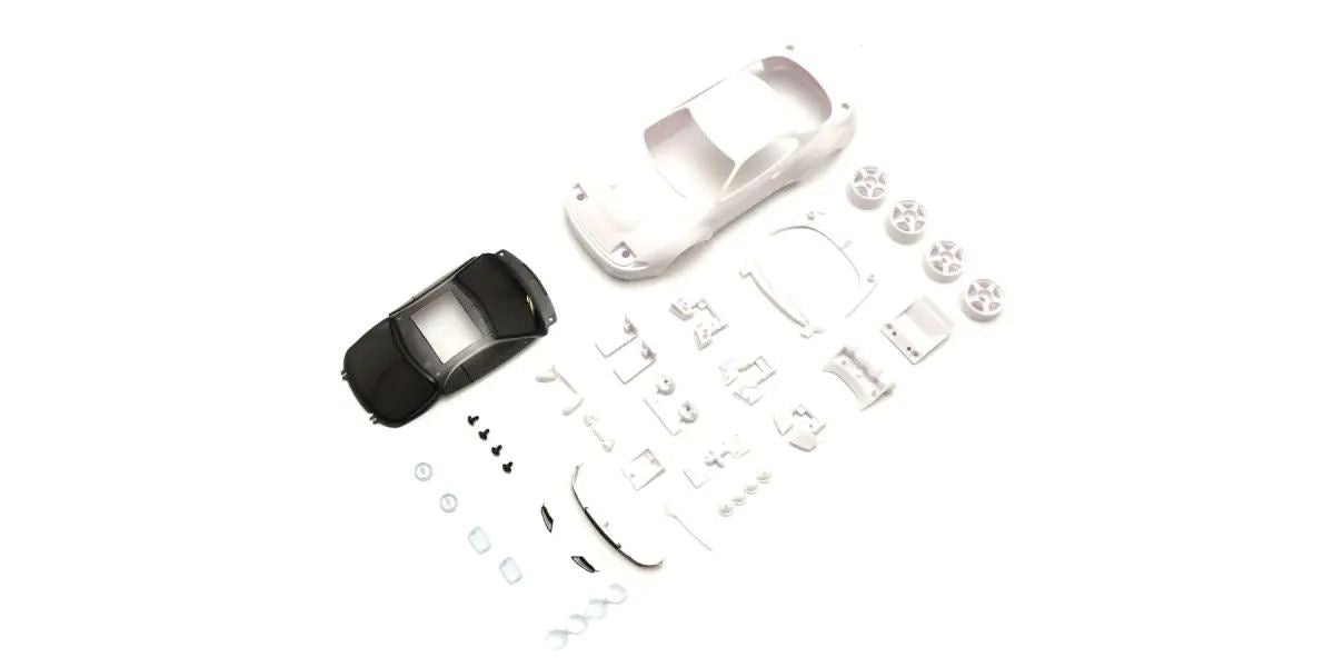 Kyosho MZN227 Toyota CELICA White Body set w/rim