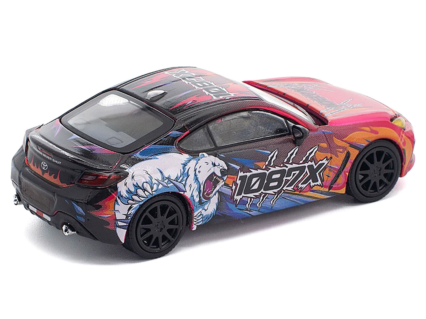 Toyota GR86 #823 1087X "Toyota GR86 Cup" (2025) 1/64 Diecast Model Car by Pop Race