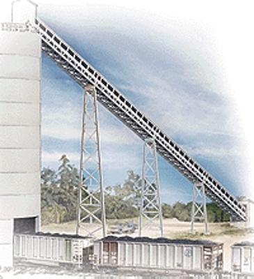 Walthers Cornerstone 3518 HO Modern Conveyor pkg3 Kit