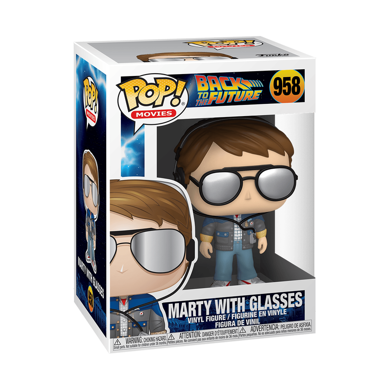 Pop! Back to the Future: Marty McFly with glasses