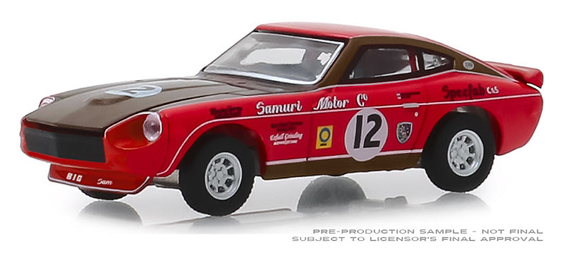 Greenlight 47040-C 1/64 Scale 1972 Datsun 240Z - #12 Super Samuri Big