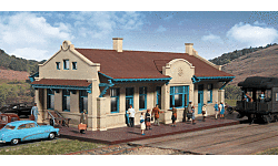 Walthers Cornerstone 933-2920 HO Mission-Style Depot Kit