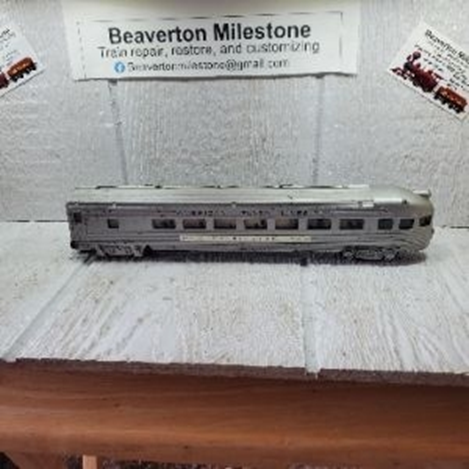 AMERICAN FLYER AFL WASHINGTON OBSERVATION CAR, 53, 58 (A) SATIN SILVER 963