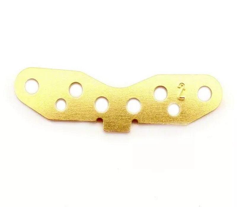 Kyosho IFW302 Rear Suspension Plate 2 Degree Gold MP777