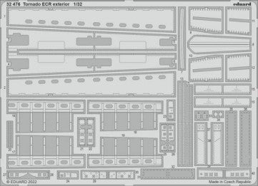 Eduard 32476 1/32 Aircraft- Tornado ECR Exterior for ITA