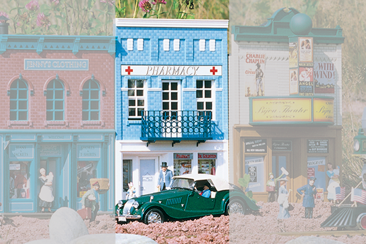 Piko 62207 G Scale Dr Goldstein Pharmacy Building Kit
